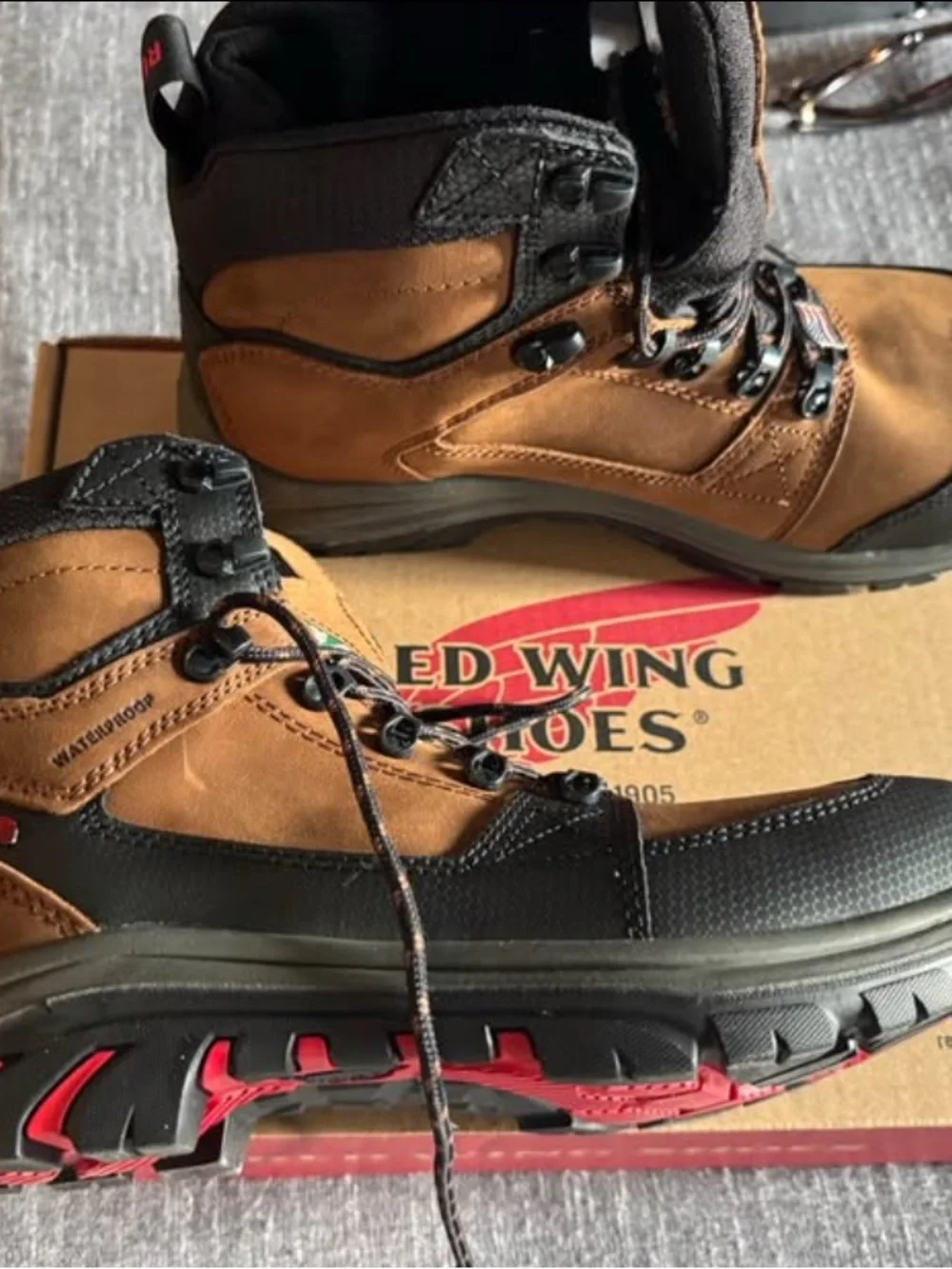 Red Wing Shoes sturdy red